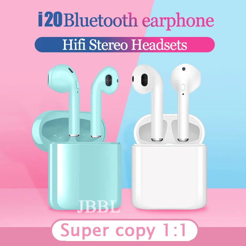 

I20 TWS Air Smart Sensor Pop-up 1:1 QI Bluetooth Wireless Earphone Separate Use Bass EarPhones PK I12 I30 i88 i7s i9s i100Tws
