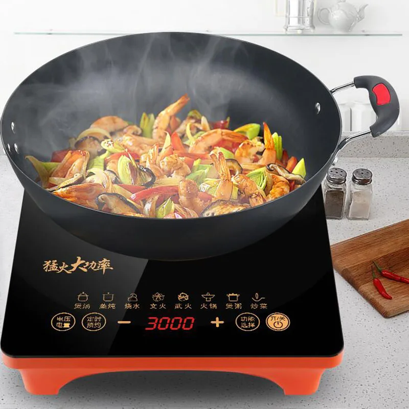 

High Power Household Induction cooker 3000w Commercial Stir fry Battery oven The New Energy saving Hot Pot One