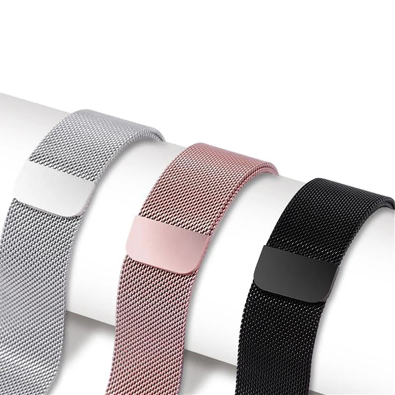 Миланская петля, браслет, ремешок для Apple Watch, серия 4, 3, 2, 1, 44 мм, 42 мм, 40 мм, 38 мм, нержавеющая сталь, ремешок, ремень