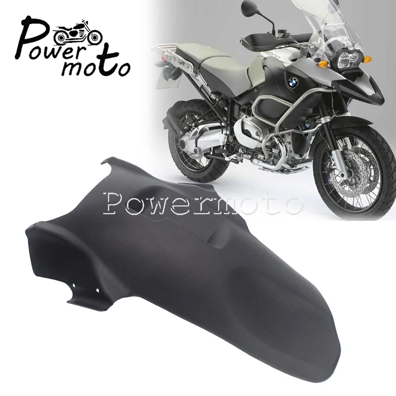 Motorcycle Black Plastic Rear Fender Hugger Splash Mudguard Mud Cover for 2005-2013 BMW R1200GS ADV 2010 2011 Adventure Custom |