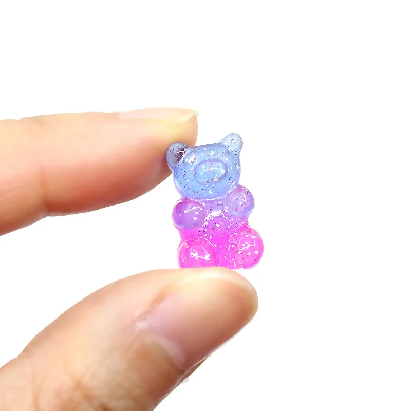 渐变色小熊