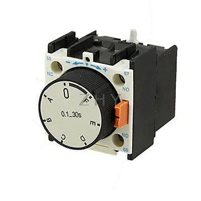 LA3-R2 660V Ui 10A Ith 1NO 1NC реле задержки времени вспомогательный Контактный блок 0,1-30 s