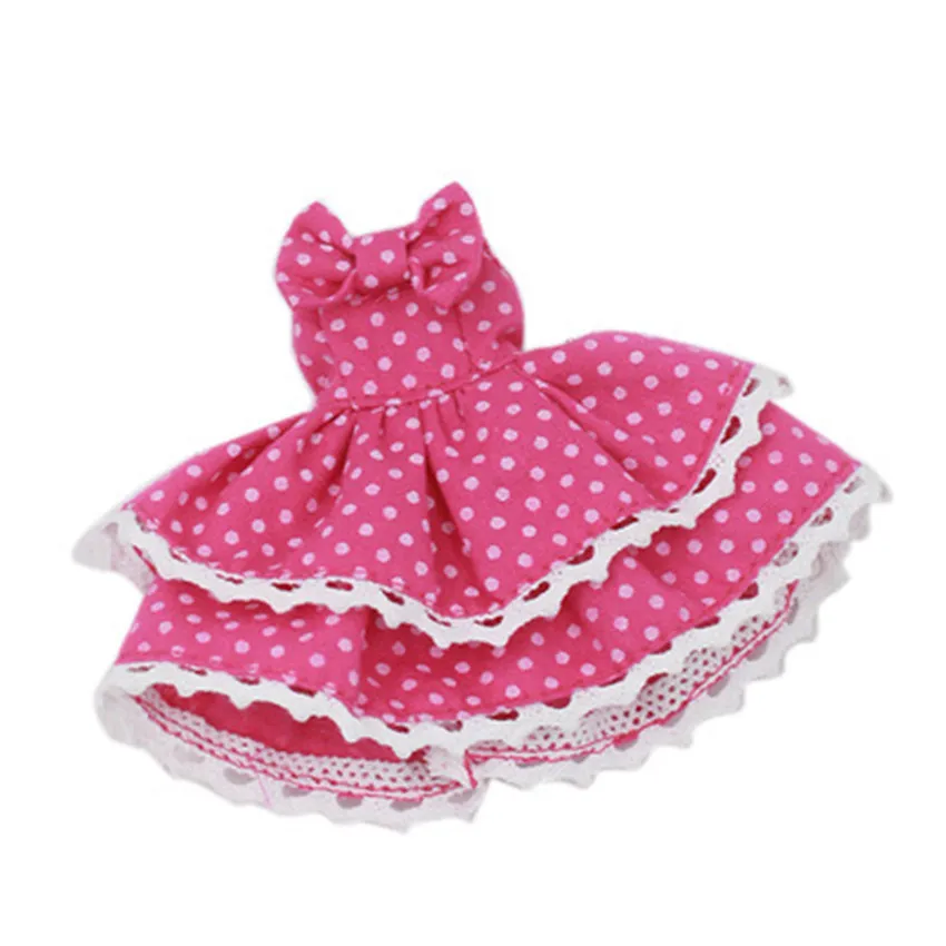 Кукла Middle blyth летнее платье костюм милая одежда Подарочная игрушка 1/8 20 см аксессуары для детской куклы игрушка-подарок для девочки