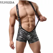 YUFEIDA мужские боди трико борцовские трусы боксеры Мужское нижнее белье майки Нижние рубашки комбинезон мужской жилет