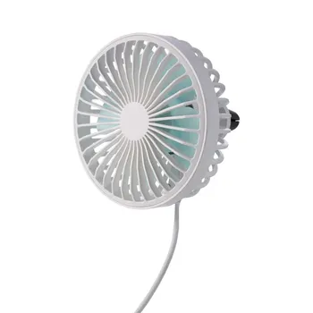

Portable Fan Car Air Cent Mount Cool Air Travel Cooler Cooling Fans 360 Rotation Adjustable Angle Fans Outdoor Home