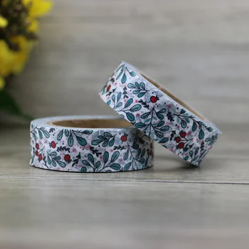 

1PCs 1.5cm*10m Fresh Pattern Floral washi tape DIY decoration scrapbooking Planner masking tape adhesive kawaii stationery