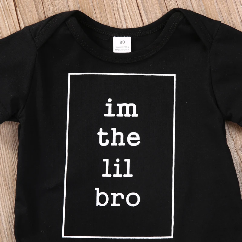 Комбинезон с короткими рукавами и буквенным принтом для новорожденных мальчиков; боди; одежда; комплект одежды