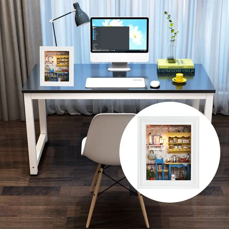 DIY Домик фоторамка креативный подарок на день Святого Валентина ручной работы