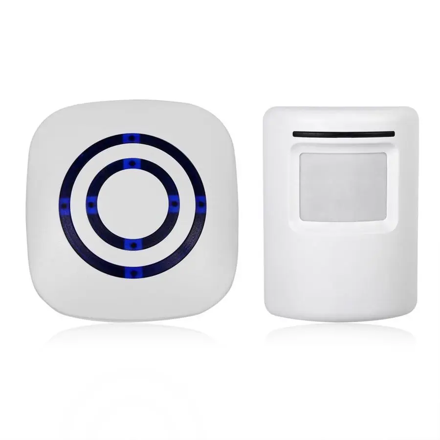 

smart doorbell Driveway Patrol Garage Motion Sensor Wireless Alert Secure System Alarm Doorbell EU Plug doorbell