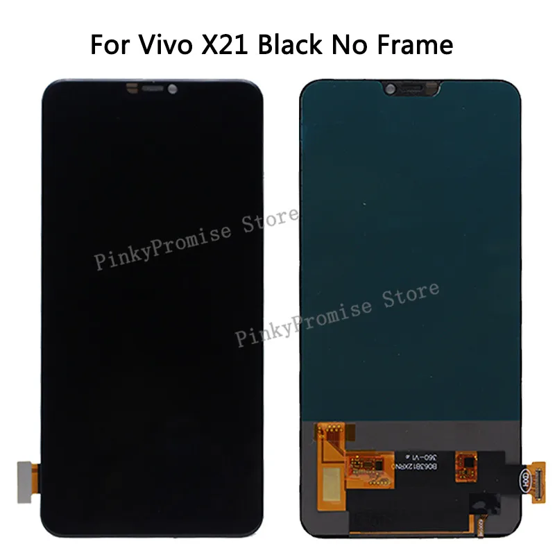AMOLED дисплей для Vivo X21 ЖК-дисплей с сенсорным экраном дигитайзер для Vivo X21 UD lcd X21A X21i X21UD замена экрана