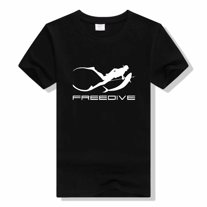 Летняя мода Sperfishing Freediving Мужская футболка океанская футболка с морским принтом модные повседневные sperfishing freediving spearfish футболки