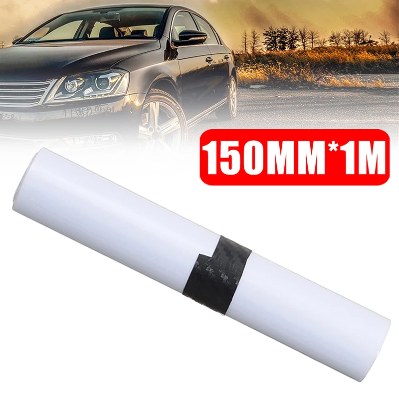 For Car Exterior Protection 1pc Rhino Hide Paint Protection Sticker Auto Vinyl Film Clear Tape Triple Layer 15cm x 1m Mayitr