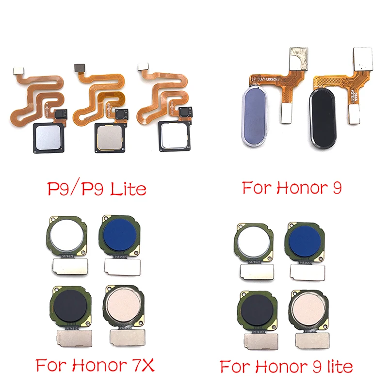 Сканер отпечатков пальцев сенсор Touch ID подключения материнской платы для Huawei Honor 8 P10 Lite Главная кнопка гибкий кабель