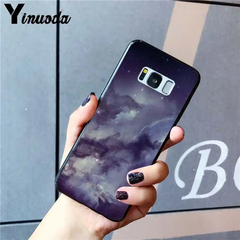 Yinuoda space для galaxy universe Star Dark чехол для телефона чехол для samsung galaxy S9 S10 Plus S10E S6 S7 S8 S9 S9Plus S5 M10 - Цвет: A6