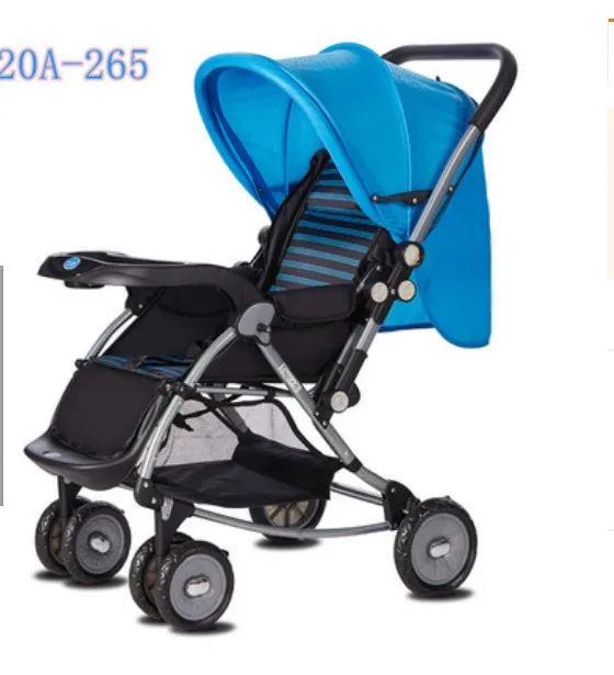 

2019 New Baby stroller light weight Travel system children stroller for newborn Can sit and lie can on the plane gold stroller