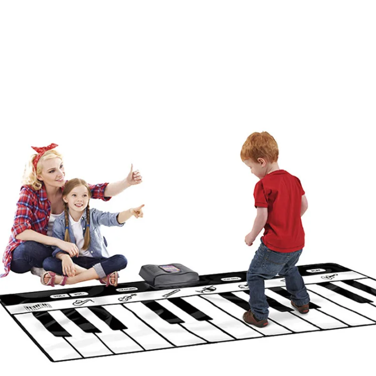 

Day Up Children Early Childhood Music Pad Game Blanket Ultra Large Pedal Foot Electronic Keyboard gang qin tan Johnson Celebrity