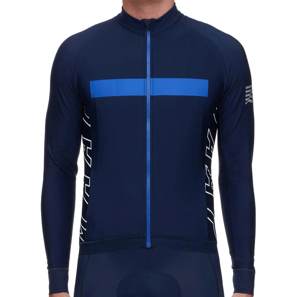 14 Abbigliamento ciclismo inverno winter thermal long sleeve cycling jersey kit MTB bike winter culotte largo ciclismo hombre - Цвет: 14