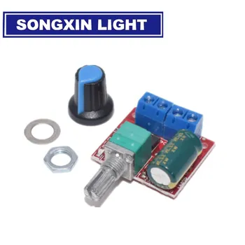 

1PCS Mini 5A PWM Max 90W DC Motor Speed Controller Board Module DC-DC 3V-35V Speed Control Switch LED Dimmer