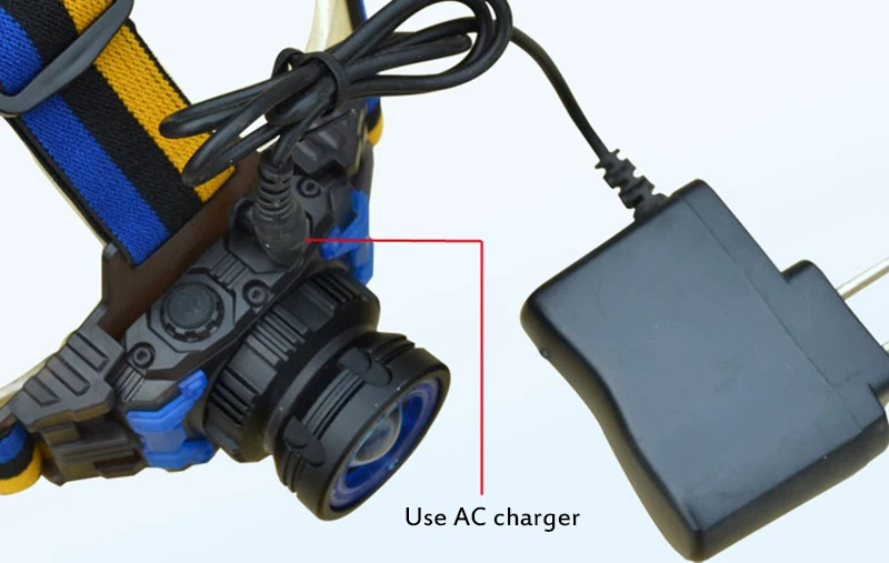 K17 XP-G Q5 2000 люмен светодиодный Яркий налобный светильник, головной светильник, светодиодный налобный светильник, Встроенный перезаряжаемый аккумулятор, налобный фонарь, масштабируемый