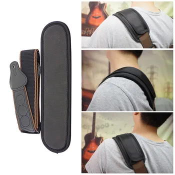 

Removable Guitar Strap Shoulder Pad Anti-slip For Acoustic Electric Guitar Computer Camera Bags Travel Backpacks