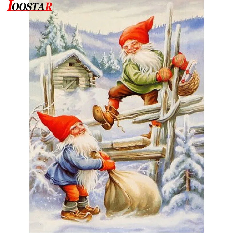 

Diamond Painting cross stitch Mosaic Crafts Santa Claus Decorative Handmade Diamond Embroidery snow Christmas