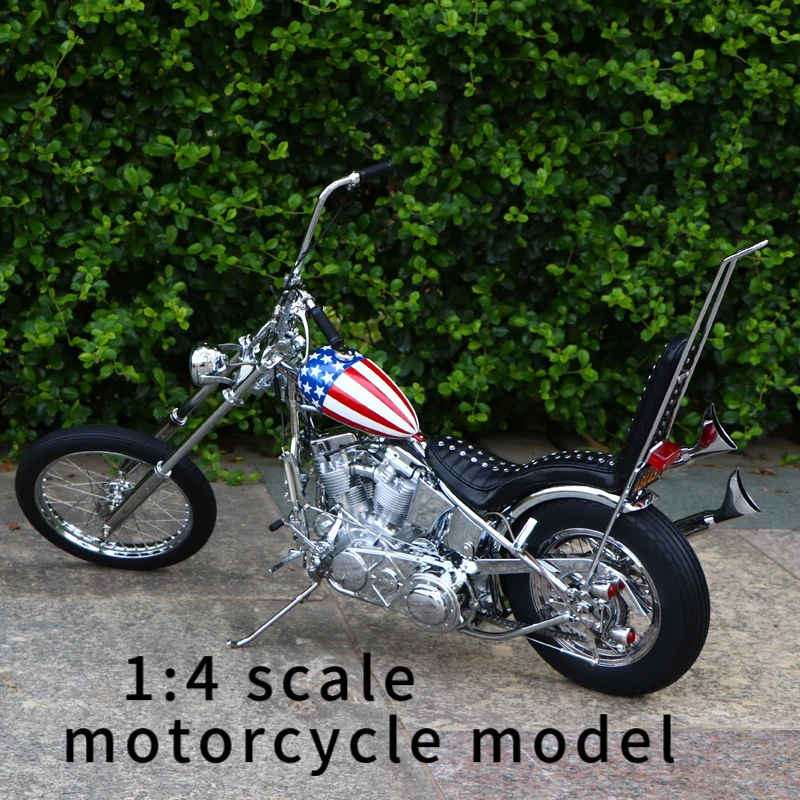 US $828.00 14  SCALE EASY RIDER MOTORCYCLE MODEL MAGNIFICENT DIECAST MODEL WITH AMERICAL STYLE