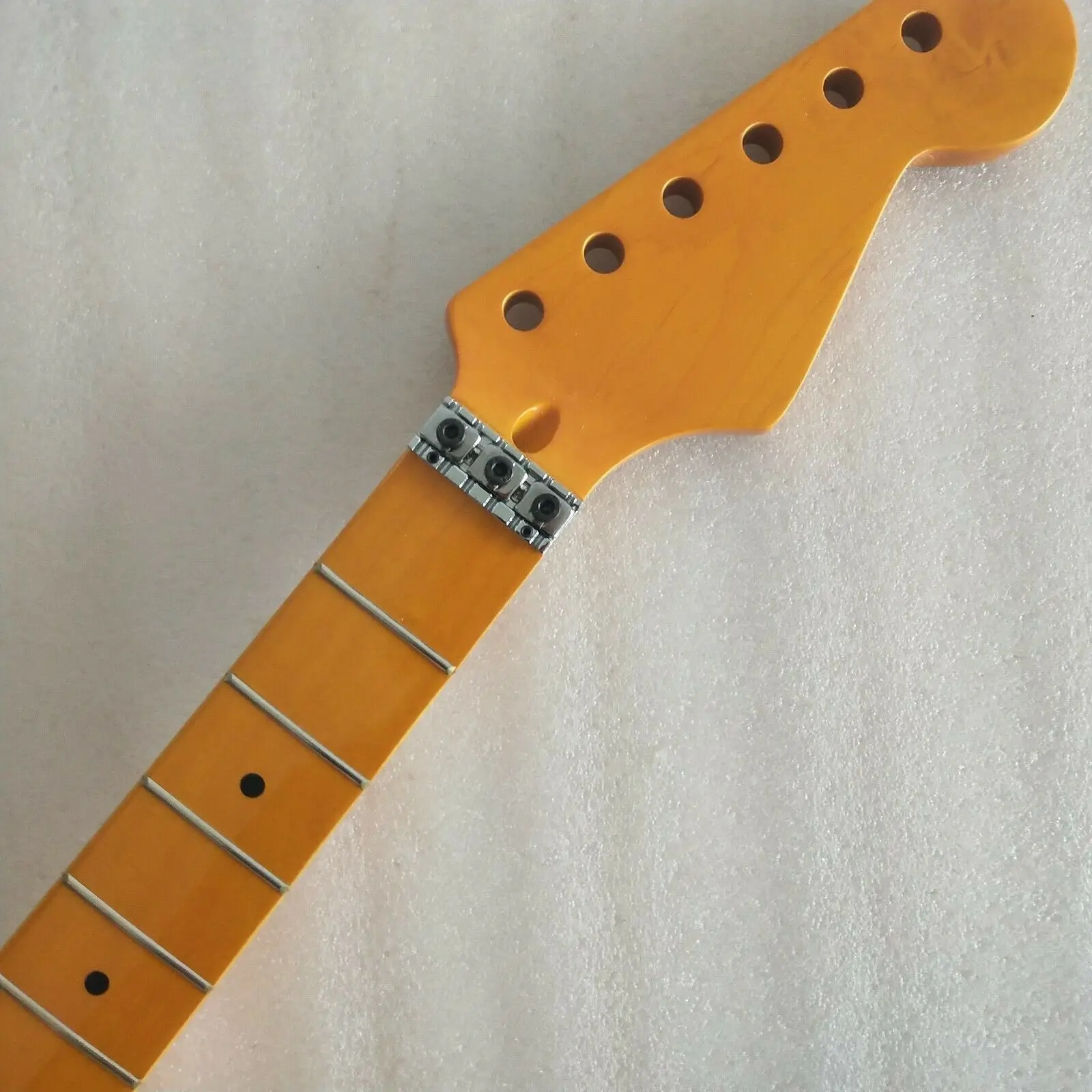 24 fret клен электрогитара шеи для ST стиль гриф Floyd rose nut|Детали и аксессуары гитар| |