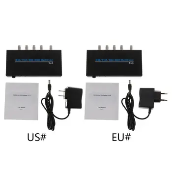 

NK-S114 3G/HD/SD/SDI 1x4 Splitter Video Switch Switcher for DVD HDTV Xbox Device Accessories B2QA