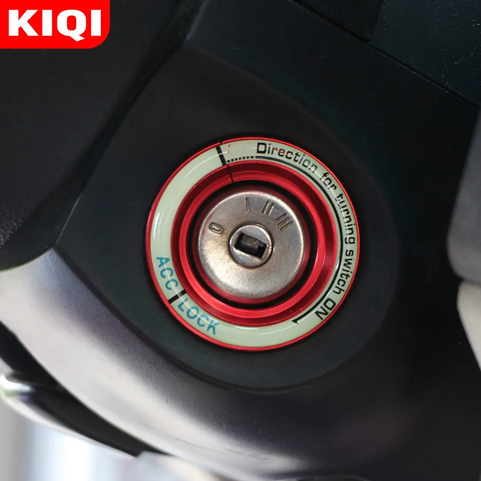 

Car Ignition Key Switch Ring Trim Sticker Key Hole Circle Stickers for Ford Focus 2 MK2 3 MK3 4 MK4 Kuga Escape Everest Parts
