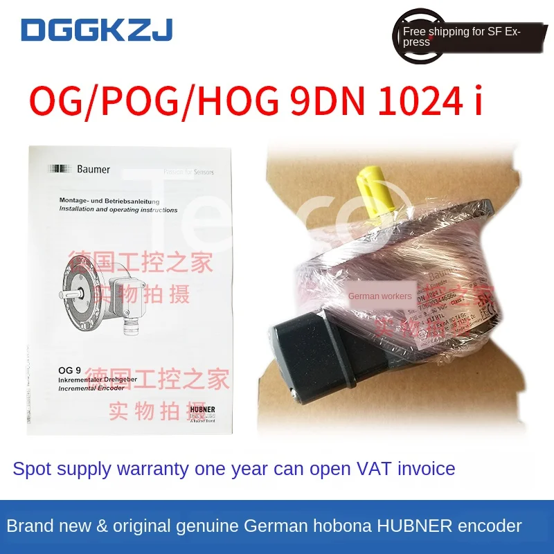 

BAUMER HUBNER Hobner POG / HOG / OG 9DN 1024I incremental heavy-load encoder