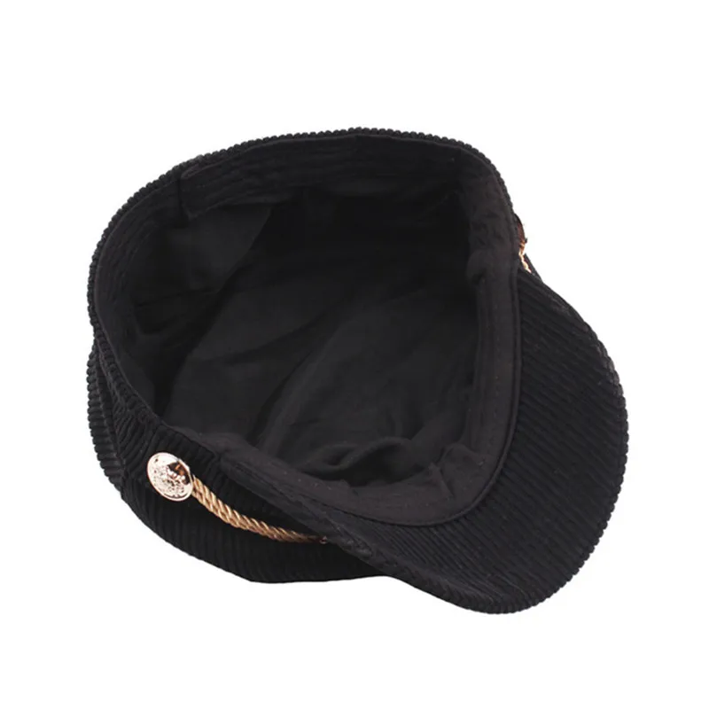 SILOQIN тренд женские бренды армейские кепки Snapback осень зима женские модные вельветовые плоские кепки для отдыха теплые кепки с козырьками