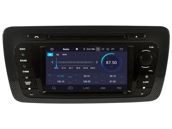 Flash Deal AVGOTOP Android 9.0 4GB+64GB CAR DVD PLAYER for SEAT IBIZA 2013 IPS HD Screen NAVIGATION 7