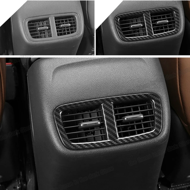 뷰익 리갈 인테리어 업그레이드를 위한 ABS 스틸 후면 에어컨 벤트 커버 트림 뷰익 리갈 인테리어 업그레이드를 위한 ABS 스틸 후면 에어컨 벤트 커버 트림