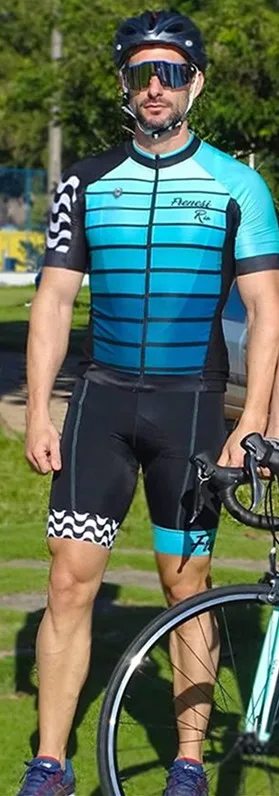 Pro Team триатлон костюм женский Велоспорт Джерси Skinsuit комбинезон Майо Велоспорт Ropa ciclismo комплект розовый гелевая подкладка 018 - Цвет: men