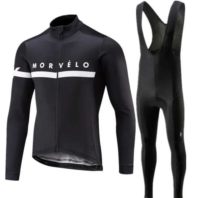 Pro team Morvelo, одежда для велоспорта с длинным рукавом, комплект из джерси и штанов, одежда для велоспорта, одежда для шоссейного велосипеда, одежда для велоспорта, комбинезон, штаны, костюмы - Цвет: 09