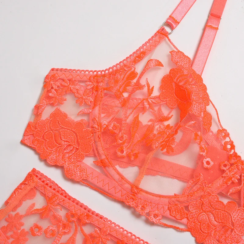 Hot Nights Bra and Panty Underwear Lace Set – Sunset and Swim