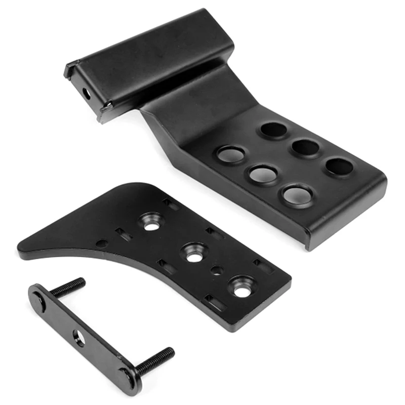 Мертвая педаль левосторонняя педаль для ног Jeep Wrangler JL& JLU со стороны водителя автоматическая коробка передач модели(черный