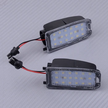 

2pcs LED Under Courtesy Mirror Puddle Light Car fit for Land Rover Range Rover LR2 LR3 LR4 Sport