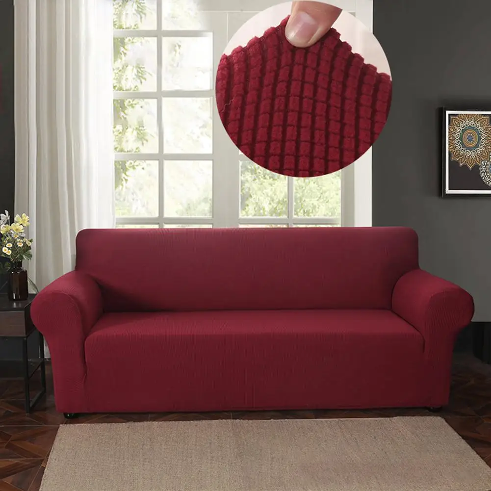 IdealHouse 1 шт. Вязание полный защитный диван Чехол для гостиной диван Slipover