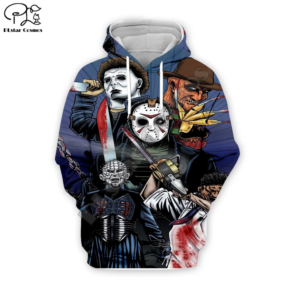 

PLstar Cosmos Halloween Horror Art Funny Tracksuit casual colorful Harajuku 3DPrint Hoodie/Sweatshirt/Jacket/shirts MenWomen s10