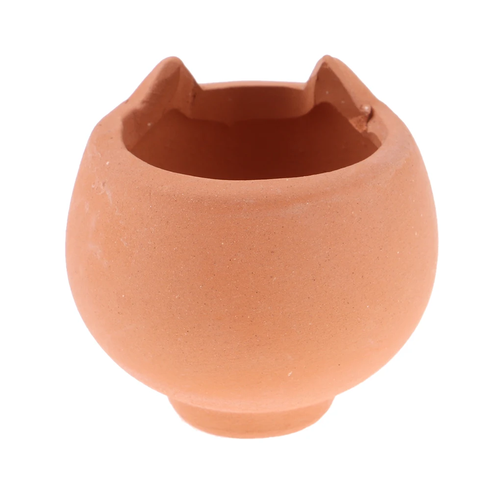 1/12 Dollhouse Miniatures Ceramic Flowerpots Vase Porcelain Flower Pots Toy