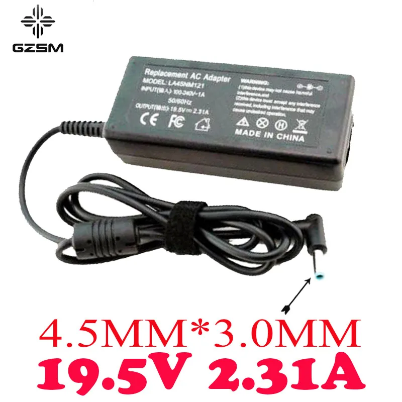 GZSM 19 5 V 2.31A 45W блок питания для ноутбука hp HSTNN-LA35 HSTNN-DA35 адаптер 696607-001 696694-001 PA-1450-32HJ