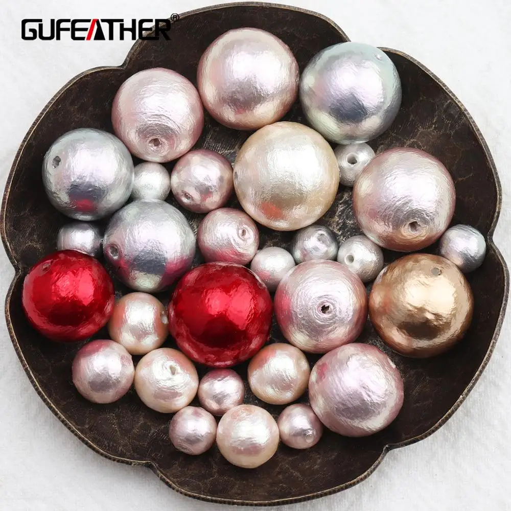 GUFEATHER M574, искусственный жемчуг, аксессуары для ювелирных изделий, изготовление ювелирных изделий, ручная работа, ювелирные изделия, diy серьги кулон, 10 шт./лот
