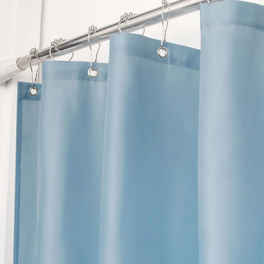 VCVCOO Водонепроницаемая душевая занавеска или подкладка с крючками ткань