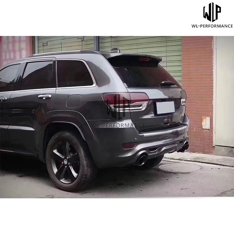 SRT8 стиль высокое качество PP неокрашенный передний и задний бампер боковая юбка