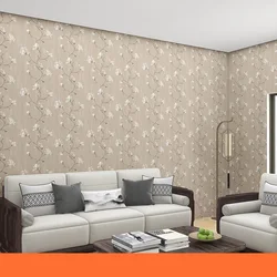 Seamless Wallpaper Self Adhesive Waterproof Moisture Proof Scrubable Wall Paste Bedroom Background Paper