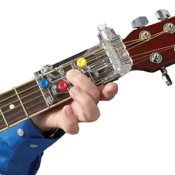 

New Beginner One-Key Chord Novice Lazy Guitar Learning Artifact Pain-proof Finger Finger Finger Booster Teaching Aid Accessories