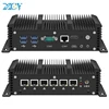 Mini PC Intel Core i7-10710U i5-10310U 6x 2.5G Ethernet Support Windows Ubuntu Pfsense OpenWrt WiFi 4G LTE Virtualization 1