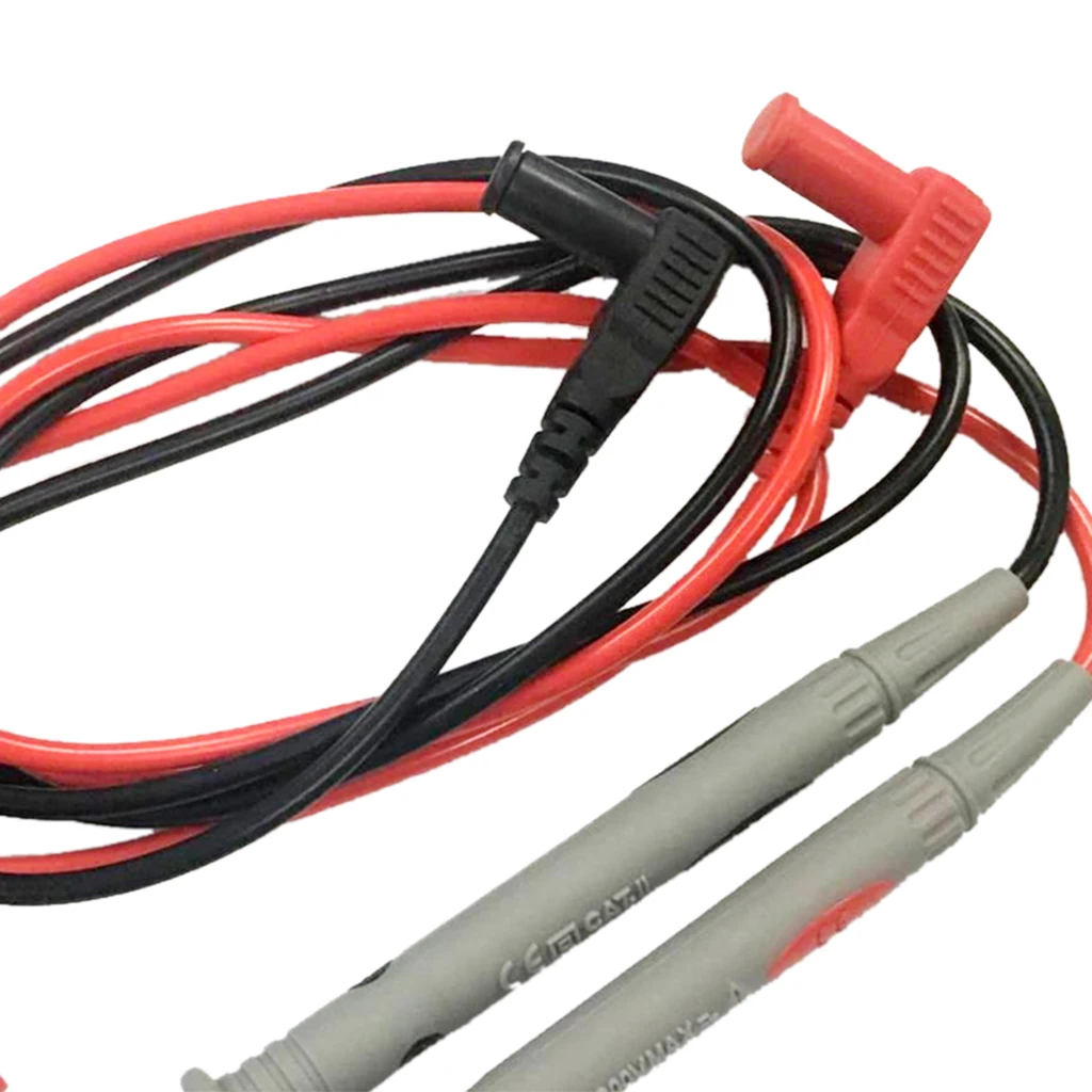 Needle Tipped Tip Multimeter Probes Test Leads Tester 1000V 20A 90cm Cable