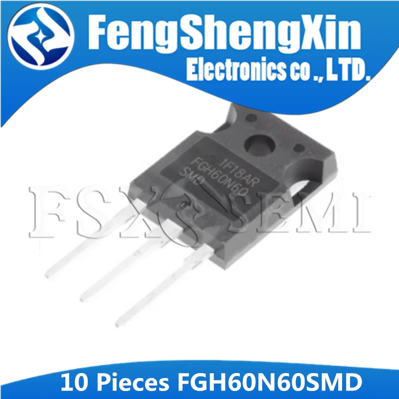 10 шт./лот FGH60N60SMD FGH60N60 600 В 60A Field Stop IGBT TO 3P|igbt 600v|lot lotlot 10pcs |